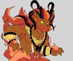 Rating: s
ID: 4647721
Date: 2024-03-09 18:49:13 -0500
Status: active
Score: 10
6:5 anthro brown_body brown_fur eidolon final_fantasy final_fantasy_x fur hi_res horn ifrit_(final_fantasy) male mousesix orange_body orange_fur red_body red_fur solo square_enix post #4647721