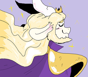 Rating: s
ID: 1513948
Date: 2018-04-13 11:15:21 -0400
Status: active
Score: 105
aged_up anthro asriel_dreemurr beard blonde_hair boss_monster_(undertale) bovid caprine clothing crown eyes_closed facial_hair fatz_geronimo hair headgear horn long_ears mammal robe shoulder_pads simple_background smile solo star undertale undertale_(series) post #1513948