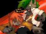 Rating: s
ID: 516910
Date: 2014-08-05 19:44:19 -0400
Status: active
Score: 3
2014 4:3 american_mink anthro canid canine canis claws clothed clothing dialogue duo english_text fight giano_"raven"_blakwulf hair hi_res kyubbi-arts long_hair male mammal mareks_marenchester mink mustelid musteline neovison open_mouth pose shirt smile text topwear true_musteline wolf post #516910