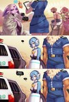 Rating: s
ID: 5666990
Date: 2025-06-25 14:23:24 -0400
Status: active
Score: 108
2025 absurd_res alex_(gammainks) anthro arcanine arrested artist_name audino band-aid bandage bar_emanata big_breasts blurred_text bodily_fluids breasts burn_scar car cleavage clipboard clothed clothing collar comic dialogue digital_media_(artwork) ear_piercing eeveelution ellipsis emanata english_text espeon eyebrows eyelashes faceless_anthro faceless_character faceless_female faceless_human faceless_male female female_anthro female_human fingers gammainks gardevoir generation_1_pokemon generation_2_pokemon generation_3_pokemon generation_4_pokemon generation_5_pokemon group hair hi_res holding_object human male male_anthro male_human mammal mandy_(gammainks) name_in_dialogue nintendo officer_jenny open_mouth outside pain piercing pokemon pokemon_(species) police police_car police_vehicle rotom rotom_phone scar screaming sitting tears tears_of_pain text topless topless_human topless_male vanessa_(gammainks) vehicle post #5666990