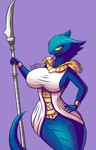 Rating: s
ID: 5310370
Date: 2025-01-15 21:32:40 -0500
Status: active
Score: 59
2023 absurd_res anthro armor aspheera_(ninjago) big_breasts blue_body blue_scales blue_tail bracelet breasts clothing cobra digital_drawing_(artwork) digital_media_(artwork) dress egyptian egyptian_clothing female forked_tongue glaive hand_on_hip hand_on_own_hip hi_res holding_melee_weapon holding_object holding_polearm holding_weapon hypnobrai jewelry lego looking_at_viewer melee_weapon neronej ninjago open_mouth polearm portrait pupils purple_background pyro_viper_(ninjago) reptile scales scalie serpentine_(ninjago) signature simple_background slit_pupils smile snake solo spear tail tongue tongue_out weapon yellow_sclera post #5310370