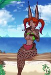 Rating: s
ID: 4995758
Date: 2024-08-19 05:14:24 -0400
Status: active
Score: 20
2024 absurd_res anthro beach big_breasts bikini breasts brown_body brown_fur brown_hair clothing dipstick_ears dipstick_tail ear_markings eating eyebrows eyelashes felid feline female food fruit fur gloves_(marking) hair hi_res inner_ear_fluff leg_markings log looking_at_viewer lynx mammal mara_(scorpdk) markings melon multicolored_ears outside plant print_bikini print_clothing print_swimwear scorpdk sitting socks_(marking) solo sparkles sparkling_eyes spots spotted_body spotted_fur swimwear tail tail_markings tuft twintails_(hairstyle) two-piece_swimsuit watermelon watermelon_bikini watermelon_pattern watermelon_print watermelon_slice wood yellow_eyes post #4995758