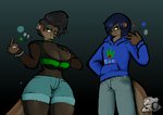 Rating: s
ID: 2193448
Date: 2020-03-26 23:18:53 -0400
Status: active
Score: 3
absurd_res alternative_fashion anthro big_breasts bottomwear bracelet breasts clothing denim denim_bottomwear denim_clothing denim_shorts deuces_(gesture) drugs duo ear_piercing eyeshadow female fishnet_clothing fishnet_legwear gesture hair hair_over_eye hand_gesture hi_res hoodie iideek jeans jewelry legwear lipstick low_cut_shirt makeup male mammal marijuana middle_finger mustelid one_eye_obstructed otter pants piercing punk punk_hair ring shorts thick_thighs topwear translucent translucent_clothing post #2193448