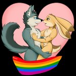 Rating: s
ID: 2637220
Date: 2021-03-02 17:44:59 -0500
Status: active
Score: 26
1:1 alpha_channel anthro canid canine canis duo heart_background heart_symbol hug lagomorph leporid lgbt_pride male male/male mammal nude pride_colors rabbit rainbow_pride_colors rainbow_symbol romantic romantic_couple simple_background six-stripe_rainbow_pride_colors smartwhitefang smile wolf post #2637220