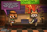 Rating: s
ID: 5626291
Date: 2025-06-07 08:55:30 -0400
Status: active
Score: 3
accessory annoyed anthro book bottomwear canid canine canis clothed clothing crossed_arms dialogue digital_media_(artwork) dipstick_tail domestic_dog duo english_text female fennec_fox fox fur hair hair_accessory hi_res holding_book holding_object infernalsparkle kanmy_herlay_(middlium) mammal markings middlium public_transportation shirt shorts simple_background sitting tail tail_markings text topwear true_fox post #5626291