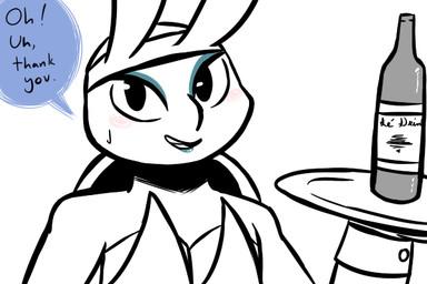 2017 anthro bottle bunny_costume clothed clothing costume crossdressing dialogue english_text eyeshadow fake_ears fake_rabbit_ears holding_object inkyfrog leonardo_(tmnt) lipstick looking_at_viewer makeup male partially_colored reptile rosy_cheeks scalie shell shirt_cuffs simple_background solo sweat sweatdrop talking_to_viewer teenage_mutant_ninja_turtles text tray turtle white_background wine_bottle
Rating: Safe
Score: 1
User: JAKXXX3
Date: October 17, 2017 2017 anthro bottle bunny_costume clothed clothing costume crossdressing dialogue english_text eyeshadow fake_ears fake_rabbit_ears holding_object inkyfrog leonardo_(tmnt) lipstick looking_at_viewer makeup male partially_colored reptile rosy_cheeks scalie shell shirt_cuffs simple_background solo sweat sweatdrop talking_to_viewer teenage_mutant_ninja_turtles text tray turtle white_background wine_bottle
Rating: Safe
Score: 1
User: JAKXXX3
Date: October 17, 2017