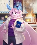 Rating: s
ID: 5185190
Date: 2024-11-16 06:43:39 -0500
Status: active
Score: 38
3_fingers 4_wings absurd_res ambient_fish ambient_sealife anastasia_ewart antennae_(anatomy) anthro appliance arthropod big_breasts black_bottomwear black_clothing black_pants blue_antennae bottomwear breasts burning burning_kitchen burning_microwave burning_object clothed clothed_anthro clothed_female clothing cyprinid cypriniform fangs female fingers fire fish fully_clothed fully_clothed_anthro fully_clothed_female fur goldfish hair hi_res holding_notebook holding_object huge_breasts insect kitchen kitchen_appliance laboratory_equipment laboratory_glassware lepidopteran marine microwave_oven moth multi_wing nanotransen neck_tuft notebook pants pink_body pink_face pink_fluff pink_fur pink_hair pink_hands pink_tuft pink_wings post-it_note purple_clothing purple_shirt purple_topwear scientific_instrument shirt smile solo space_station_13 standing teeth test_tube test_tube_rack topwear tuft wasteroforange white_cabinet white_lab_coat wings post #5185190