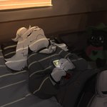Rating: s
ID: 4962290
Date: 2024-08-04 01:16:42 -0400
Status: active
Score: 222
2022 2_horns american_football_(band) anthro asriel_dreemurr_(god_form) band_merch bed biped blush blush_lines blush_stickers bottomwear bovid caprine choker clothing curved_horn cute_fangs dappled_light deltarune digital_media_(artwork) digital_painting_(artwork) eyes_closed fangs floppy_ears fur furniture goat half-length_portrait head_on_pillow heart_symbol hi_res horn jewelry listening_to_music long_ears lying male mammal necklace on_back on_bed painting_(artwork) pillow plushie pop2hotzz portrait ralsei relaxing scarf shorts skin_fang sleeping slim_anthro slim_male solo teeth twenty_one_pilots undertale undertale_(series) white_body white_fur wristband post #4962290