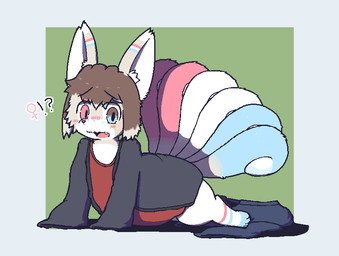 Rating: s
ID: 5670143
Date: 2025-06-27 00:11:31 -0400
Status: active
Score: 10
2025 all_fours aquafresh_(sylve0n) black_nose blue_eyes blue_markings bottomless bottomwear bottomwear_aside brown_eyes brown_hair clothed clothing clothing_aside colored female female_symbol feral feral_transformation gender_symbol generation_1_pokemon hair heterochromia interrobang looking_down_at_self markings mid_transformation multicolored_eyes nintendo oagoner open_mouth paws pink_eyes pink_markings pokemon pokemon_(species) quadruped solo symbol tan_highlights three-quarter_view topwear transformation two_tone_eyes vulpix post #5670143