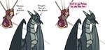 Rating: s
ID: 3358577
Date: 2022-05-28 11:27:22 -0400
Status: active
Score: 319
2021 anthro bdsm blinkpen bodily_fluids bondage bound clothing comic crown dialogue dragon duo english_text eyes_closed female female_(lore) feral green_eyes grey_body grey_scales headgear horn human humor larger_female larger_feral looking_forward mammal membrane_(anatomy) membranous_wings multiple_images mythological_creature mythological_scalie mythology princess purple_clothing purple_robe restraints robe rope rope_bondage royalty scales scalie simple_background size_difference smaller_female smaller_human smile smug speech_bubble suspension suspension_bondage sweat sweatdrop text villainous white_background wings post #3358577