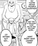 Rating: s
ID: 5066913
Date: 2024-09-22 13:13:16 -0400
Status: active
Score: 45
2024 5_fingers anon_(snoot_game) anthro big_breasts blush bodily_fluids breasts carcharodontosaurid cavemanon_studios cleavage clothed clothing dialogue dinosaur doctor doctor's_office dolphin_shorts english_text eyewear female fingers giganotosaurus glasses goodbye_volcano_high greyscale group hands_on_shoulders hi_res huge_breasts human inside jacket long_sleeve_shirt male mammal monochrome prehistoric_species ratherdevious reptile scalie sitting snoot_game snout stacy_(gvh) sweat sweatdrop text theropod topwear trio post #5066913