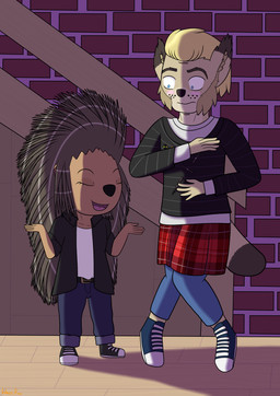 2017 anthro ash_(sing) blush brown_fur clothed clothing digital_drawing_(artwork) digital_media_(artwork) duo feline female fur hair hi_res lynx male male/female mammal multicolored_fur open_mouth patt_(waver-ring) porcupine rodent sing_(movie) size_difference smile spikes standing tongue waver-ring
Rating: Safe
Score: 1
User: gniR-revaW
Date: October 22, 2017 2017 anthro ash_(sing) blush brown_fur clothed clothing digital_drawing_(artwork) digital_media_(artwork) duo feline female fur hair hi_res lynx male male/female mammal multicolored_fur open_mouth patt_(waver-ring) porcupine rodent sing_(movie) size_difference smile spikes standing tongue waver-ring
Rating: Safe
Score: 1
User: gniR-revaW
Date: October 22, 2017