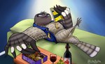 Rating: s
ID: 5564685
Date: 2025-05-11 13:22:08 -0400
Status: active
Score: 1
2025 4_toes alcohol anisodactyl anthro avian avian_butt avian_feet beak bed belly beverage biped bird book box_of_chocolates brown_body brown_eyes candy chest_tuft chocolate claws clothed clothing container crossed_legs cup dessert digital_media_(artwork) digitigrade drinking_glass eating eating_food english_text european_nightjar eyebrows feather_tuft feathers feet feral food for_dummies fruit full-length_portrait furniture glass glass_container glass_cup grape head_tuft hi_res holding_book holding_candy holding_chocolate holding_food holding_object legs_up lidded_eyes lying lying_on_bed male multicolored_body necktie neville_nightglider nightjar on_back on_bed open_clothing open_mouth open_shirt open_topwear partially_clothed pinup plant portrait pose reading reading_book relaxing sallylla semi-anthro shirt small_feet smile snacks solo straight_legs striped_body stripes sweets tail tail_feathers tan_body text toe_claws toes topwear tuft wine wine_bottle wine_glass wings post #5564685