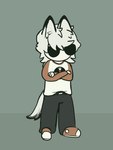 Rating: s
ID: 5612579
Date: 2025-05-31 21:39:16 -0400
Status: pending
Score: 1
animal_humanoid canid canid_humanoid canine canine_humanoid clothing dave_strider eyewear fluff_pampz footwear hair homestuck humanoid male mammal mammal_humanoid messy_hair ms_paint_adventures shoes sneakers solo sunglasses wolf_humanoid post #5612579