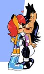 Rating: s
ID: 5652454
Date: 2025-06-18 23:52:16 -0400
Status: pending
Score: 5
absurd_res archie_comics black_hair blue_eyes blush clothing duo felid feline female female/female green_eyes hair hand_holding heart_symbol hi_res kissing lettuce_(artist) lynx mammal nicole_the_lynx red_hair rodent romantic sally_acorn sciurid sega sonic_the_hedgehog_(archie) sonic_the_hedgehog_(comics) sonic_the_hedgehog_(series) tree_squirrel post #5652454