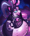 Rating: s
ID: 5544831
Date: 2025-05-02 21:02:31 -0400
Status: active
Score: 19
ambiguous_gender angusburgers antennae_(anatomy) anthro beanie bell bell_collar belly belly_nipples big_belly blue_sclera chain clothing collar crop_top fake_cat_ears fake_ears fat_arms generation_6_pokemon glistening glistening_body goodra hat headgear headwear hi_res hoodie mismatched_eyeshadow multicolored_body multiple_collars nintendo nipple_piercing nipples nyan_skulls_(nyanoraptor) overweight overweight_ambiguous pear-shaped_figure piercing pink_eyes pokemon pokemon_(species) shirt sleeveless_hoodie solo tongue tongue_out topwear two_tone_body white_belly wide_hips post #5544831