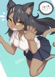 Rating: s
ID: 3880001
Date: 2023-02-18 07:45:51 -0500
Status: active
Score: 318
2023 5_fingers absurd_res accessory alternate_species anthro asian_clothing blush bottomwear breasts clothed clothing digital_media_(artwork) domestic_cat don't_toy_with_me_miss_nagatoro east_asian_clothing emanata felid feline felis female female_anthro fingers footwear fur furrification grin hair hair_accessory hairclip hayase_nagatoro hi_res inner_ear_fluff japanese_clothing japanese_school_uniform kemono long_hair looking_at_viewer mammal school_uniform shirt shoes skirt smile smug solo tail teeth topwear tuft uniform zinfyu post #3880001