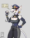 Rating: s
ID: 3692763
Date: 2022-11-15 13:42:19 -0500
Status: active
Score: 73
2022 4:5 absurd_res anthro armwear breasts clothed clothing cuff_(restraint) ear_piercing ear_ring elbow_gloves english_text female freckles fur furanshi gloves handwear hat headgear headwear hi_res mammal murid murine officer_flint_(foresttherotten) piercing rat restraints ring_piercing rodent signature simple_background solo text text_box text_on_armwear text_on_clothing text_on_elbow_gloves text_on_gloves text_on_handwear white_body white_fur post #3692763