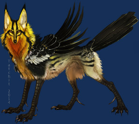 2014 alpha_channel avian black_nose canine claws feral fur hybrid looking_at_viewer mammal simple_background solo tatchit transparent_background yellow_fur
Rating: Safe
Score: 4
User: Millcore
Date: August 18, 2017 2014 alpha_channel avian black_nose canine claws feral fur hybrid looking_at_viewer mammal simple_background solo tatchit transparent_background yellow_fur
Rating: Safe
Score: 4
User: Millcore
Date: August 18, 2017