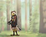 Rating: s
ID: 3072596
Date: 2021-12-14 22:25:58 -0500
Status: active
Score: 113
2021 2d_animation 4_toes 5:4 accipitrid accipitriform action_pose animated anthro armwear avian avian_feet bassybefuddle beak bird black_bottomwear black_cape black_clothing black_gloves black_handwear black_legwear black_shorts black_topwear blurred_background bottomwear brown_body brown_feathers brown_hair cape chest_tuft claws clothing conditional_dnp digital_media_(artwork) elbow_gloves feathers feet fingerless_gloves forest gimp_(artwork) gloves green_eyes grey_beak grey_claws hair handwear holding_melee_weapon holding_object holding_sword holding_weapon kale_hearthward legwear loop male melee_weapon motion_trail object_swing paint_tool_sai_(artwork) pencil2d_(artwork) plant pose pupils rapier red_bottomwear red_clothing red_gloves red_handwear red_legwear red_shorts red_topwear scabbard short_playtime shorts smile smirk solo sword tail tail_feathers tan_body tan_feathers toe_claws toeless_legwear toes topwear tree tuft weapon weapon_swing weapon_trail yellow_beak yellow_body post #3072596