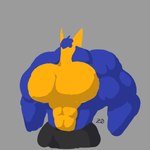Rating: s
ID: 5614646
Date: 2025-06-01 16:58:32 -0400
Status: active
Score: 10
1:1 2023 2d_animation abs amphibian animated anthro biceps big_biceps big_muscles big_pecs blue_body bottomwear clothing digital_drawing_(artwork) digital_media_(artwork) frame_by_frame frog generation_6_pokemon greninja grey_bottomwear grey_clothing huge_muscles huge_pecs hyper hyper_muscles male muscular muscular_anthro muscular_arms muscular_male nintendo pecs pokemon pokemon_(species) scalie shaded short_playtime shorts signature simple_background yellow_body zen_(unusualboo54) zer0hyena post #5614646