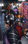 Rating: s
ID: 5623290
Date: 2025-06-05 21:37:07 -0400
Status: active
Score: 1
2025 alexandrite_(wolftothepast) anthro armor biped black_body black_fur black_nose blurred_background canid canine clothed clothing cosplay detailed_background digital_media_(artwork) eye_patch eyewear female fur gun hair hi_res holding_gun holding_melee_weapon holding_object holding_ranged_weapon holding_sword holding_weapon inner_ear_fluff inside kbart mammal melee_weapon purple_body purple_fur ranged_weapon shaded snout solo standing sword tuft weapon white_hair white_inner_ear_fluff yellow_eyes post #5623290