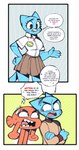 Rating: s
ID: 2897000
Date: 2021-08-26 00:52:51 -0400
Status: active
Score: 204
2021 absurd_res accessory adopted_(lore) adoptive_sibling_(lore) anthro bottomwear brother_(lore) brothers_(lore) cartoon_network clothing darwin_watterson decorative_pin domestic_cat english_text eyebrows eyelashes felid feline felis female fin fish gumball_watterson hi_res ink_(artist) looking_at_another male mammal marine mother_(lore) mother_and_child_(lore) mother_and_son_(lore) nicole_watterson open_mouth orange_body parent_(lore) parent_and_child_(lore) parent_and_son_(lore) pin_accessory pin_button shirt sibling_(lore) skirt son_(lore) text the_amazing_world_of_gumball topwear whiskers post #2897000