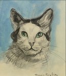 Rating: s
ID: 5282321
Date: 2025-01-02 13:37:17 -0500
Status: active
Score: 8
20th_century ambiguous_gender ancient_art black_body black_fur bust_portrait domestic_cat felid feline felis feral francis_picabia fur graphite_(artwork) green_eyes looking_at_viewer mammal multicolored_body multicolored_fur painting_(artwork) portrait public_domain pupils signature slit_pupils solo text traditional_media_(artwork) traditional_painting_(artwork) traditional_watercolor_(artwork) two_tone_body two_tone_fur watercolor_(artwork) whiskers white_body white_fur post #5282321