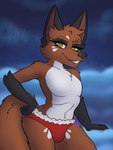 Rating: s
ID: 5566035
Date: 2025-05-12 01:49:40 -0400
Status: active
Score: 9
3:4 amanda_moon anthro belly biped black_arms black_ears black_nose canid canine cheek_markings cheek_tuft christmas claws clothing eyebrows eyelashes facial_markings facial_tuft femboy finger_claws fog fox fox_tail fur fur_markings generation_8_pokemon grinning_at_viewer half-length_portrait head_markings heart_nose heart_symbol hi_res holidays male mammal markings nickit night nintendo orange_body orange_fur panties pawpads pokemon pokemon_(species) portrait pseudo_eyeshadow pseudo_gloves red_clothing red_panties red_underwear signature sky sky_background skyscape slim solo tuft underwear white_belly white_eyebrows white_markings white_waistband yellow_eyes post #5566035