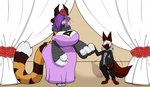 Rating: s
ID: 3622789
Date: 2022-10-12 16:52:37 -0400
Status: active
Score: 30
anthro bandage big_breasts big_hands black_tie_(suit) breasts bubblemummy ceremony clothing club_arms curtains demon digit_ring dipstick_tail dress duo felid female firepawdacat_(artist) flower fluffy fluffy_tail fur hair heart_eyes heart_symbol horn huge_breasts huge_hands hyper hyper_hands jewelry kitty_(firepawdacat) larger_female lodi_(character) long_ears long_hair long_tail male male/female mammal markings married_couple orange_body orange_fur pantherine pink_clothing pink_dress plant purple_hair red_body ring size_difference smaller_male stripes suit tail tail_markings tail_motion tailwag thick_thighs tiger veil wedding wedding_ring white_hair post #3622789