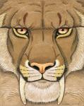 Rating: s
ID: 1658843
Date: 2018-09-21 15:44:49 -0400
Status: active
Score: 5
2010 amber_eyes ambiguous_form ambiguous_gender brown_body brown_fur countershade_face countershading eye_markings facial_markings fangs felid front_view fur gouache_(artwork) head_markings headshot_portrait icon looking_at_viewer mammal markings multicolored_body multicolored_fur painting_(artwork) pink_nose portrait prehistoric_species saber-toothed_tiger sabertooth_(anatomy) signature snout solo synnabar tan_body tan_countershading tan_fur teeth traditional_media_(artwork) traditional_painting_(artwork) whiskers yellow_body yellow_fur yellow_markings post #1658843