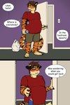 Rating: s
ID: 5644707
Date: 2025-06-15 18:10:40 -0400
Status: active
Score: 15
2:3 4_toes 5_fingers anthro barefoot beverage_can blush bottomwear brown_hair brown_nose clothed clothed_anthro clothed_male clothing comic english_text eyewear feet felid fingers freelapse fur glasses greeting hair hi_res hindpaw humanoid_hands male mammal offscreen_character orange_body orange_fur overweight overweight_anthro overweight_male pantherine pat_(wolfpack67) paws shirt shorts solo standing striped_body striped_fur stripes tail text tiger toes topwear wearing_glasses post #5644707