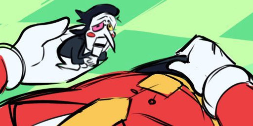Rating: s
ID: 5748087
Date: 2025-07-31 23:34:47 -0400
Status: active
Score: 27
begging_for_mercy clothed clothing deltarune digital_creature disney duo electronics froguu1 gloves handwear heterochromia humanoid inside male necktie open_mouth opening_pants pixar puppet ratatouille red_cheeks scene_interpretation scene_reference size_difference spamton_g._spamton suit television tenna_(deltarune) undertale_(series) post #5748087