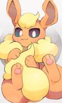 Rating: s
ID: 4434565
Date: 2023-11-24 21:17:41 -0500
Status: active
Score: 50
2023 3_toes absurd_res alternate_version_at_source ambiguous_gender blush blush_lines bodily_fluids digital_media_(artwork) eeveelution feet feral flareon fur generation_1_pokemon hi_res holding_tail kemono looking_at_viewer nintendo orange_body orange_fur pawpads paws pokemon pokemon_(species) salmon_no_kaori simplified_pawpads solo sweat sweatdrop tail tail_between_legs toes yellow_body yellow_fur post #4434565