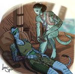 Rating: s
ID: 4446684
Date: 2023-12-01 12:13:05 -0500
Status: active
Score: 42
alien alien_humanoid animal_humanoid arm_tattoo blue_body blue_skin chest_tattoo clothing duo eye_patch eyewear felid felid_humanoid female female/female flat_tail hi_res humanoid hybrid james_cameron's_avatar lesspir mammal mammal_humanoid military_uniform na'vi queue_(hairstyle) recombinant_(avatar) sketch stripes tail tattoo uniform zdinarsk post #4446684