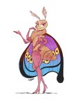 Rating: s
ID: 3066593
Date: 2021-12-10 19:03:14 -0500
Status: active
Score: 59
2021 4_arms a_bug's_life antennae_(anatomy) anthro arthropod arthropod_abdomen bedroom_eyes clothing disney female footwear full-length_portrait gypsy_(a_bug's_life) gypsy_moth hi_res high_heeled_feet high_heels insect insect_wings lepidopteran looking_at_viewer looking_back looking_back_at_viewer moth multi_arm multi_limb narrowed_eyes nude pixar portrait scottyartz seductive shoes smile solo standing tussock_moth wings post #3066593