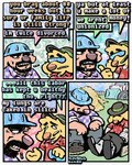 Rating: s
ID: 5659444
Date: 2025-06-22 00:38:00 -0400
Status: active
Score: 3
4:5 4_panel_comic aloha_shirt anthro armor beard bird_dog bottomwear canid canine canis cigarette cigarette_in_mouth clothing comic dialogue domestic_dog duo english_text eyewear facial_hair flip_flops floppy_ears footwear fur golden_retriever half-closed_eyes hard_hat hat headgear headwear helmet humor hunting_dog male mammal narrowed_eyes object_in_mouth open_mouth open_smile pattern_clothing pattern_shirt pattern_topwear rawdawgcomics retriever sandals shirt shoes shorts smile smoking_tobacco socks speech_bubble sunglasses tan_body tan_fur text topwear yellow_body yellow_fur post #5659444
