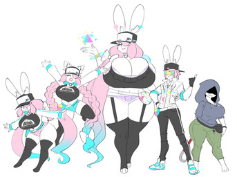 Rating: s
ID: 5703019
Date: 2025-07-12 01:18:29 -0400
Status: active
Score: 32
2021 absurd_res anthro backwards_baseball_cap backwards_hat barefoot baseball_cap bell bell_collar big_breasts biped black_baseball_cap black_bottomwear black_clothing black_fingerless_gloves black_gloves black_handwear black_legwear black_pants black_thigh_highs black_topwear blue_bottomwear blue_clothing blue_hair blue_hotpants blue_shorts bottomwear braided_hair breasts butter_(theycallhimcake) chest_tuft cleavage clothed clothed_anthro clothed_female clothed_male clothing collar cream_(theycallhimcake) crepe_(theycallhimcake) crowbar digital_drawing_(artwork) digital_media_(artwork) english_description english_text eyes_closed eyeshadow fanny_pack feet female fingerless_gloves full-length_portrait fully_clothed fully_clothed_anthro fully_clothed_female fully_clothed_male fur furgonomic_baseball_cap furgonomic_hat furgonomic_headwear furgonomics gesture gloves green_bottomwear green_clothing green_pants grey_clothing grey_hoodie grey_topwear grin group hair hair_over_eye hand_gesture hand_on_hip handwear hat headgear headwear hi_res hoodie hotpants huge_breasts inner_ear_fluff j_(theycallhimcake) jacket jingle_bell jingle_bell_collar jumping lagomorph legwear leporid lineup logo_on_topwear long_ears long_hair long_pigtails makeup male mallkin mammal midriff multicolored_hair navel one_eye_obstructed one_hand_up open_mouth open_smile pants pigtails pink_bottomwear pink_clothing pink_hair pink_hotpants pink_shorts pointing pointing_up portrait purple_bikini_top purple_bottomwear purple_clothing purple_eyeshadow purple_hotpants purple_shorts rabbit salt_(theycallhimcake) shadowed_eyes shorts simple_background size_difference smile standing striped_bikini_top text text_on_clothing text_on_topwear theycallhimcake thigh_highs tools topwear torn_bottomwear torn_clothing torn_pants tuft twin_braids two_tone_bikini_top two_tone_hair visor white_background white_bikini_top white_body white_clothing white_fur white_hair_bow white_jacket white_sneakers white_topwear post #5703019