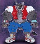 Rating: s
ID: 5663517
Date: 2025-06-23 21:33:16 -0400
Status: active
Score: 4
2022 abs activision alternate_species anthro barazoku belt biceps big_muscles bottomwear canid canine claws clock clothing crash_bandicoot_(series) dasyuromorph ear_piercing eyebrows fangs fur glowing glowing_eyes grey_body grey_fur hi_res jacket letterman_jacket looking_at_viewer male mammal marsupial muscular muscular_anthro muscular_arms muscular_male muscular_thighs mythological_canine mythological_creature mythology orange_sclera pants pecs piercing recently_extinct_species ring sharp_teeth solo tail teeth thick_eyebrows thylacine tiny_tiger topwear torn_bottomwear torn_clothing torn_pants triceps vaniwulf vein veiny_muscles watch werecanid werecanine werecreature werewolf werewolf_tiny_tiger wristband post #5663517