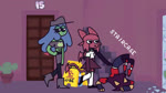 Rating: s
ID: 4178072
Date: 2023-07-18 10:10:37 -0400
Status: active
Score: 21
16:9 2023 advertisement aggie_(you_can_talk_to_people) animated anthro belly_mouth black_sclera blue_hair bovid broken_glass cactus caprine caprine_demon clothing demon dialogue digital_media_(artwork) duo elemental_creature elemental_humanoid english_text female flora_fauna gameplay glass goat_demon green_body hair humanoid it's_deerlord jersey_devil joyce_(you_can_talk_to_people) leggings legwear long_playtime lube mammal membrane_(anatomy) membranous_wings plant plant_humanoid red_body short size_difference sound spade_tail speech_bubble swamp_monster tail tall text webm widescreen wings post #4178072