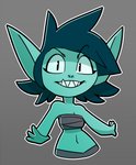 Rating: s
ID: 2428578
Date: 2020-09-29 21:50:26 -0400
Status: active
Score: 43
2019 4_fingers black_eyes blue_body blue_skin border breasts cleavage clothed clothing dark_hair digital_media_(artwork) eyebrow_through_hair eyebrows eyelashes female fingers goblin grey_background hair huffslove humanoid humanoid_pointy_ears long_ears looking_at_viewer makeup mascara navel not_furry pointy_ears raised_eyebrow shaded sharp_teeth simple_background small_breasts small_nose smile solo teeth translucent translucent_hair white_border post #2428578