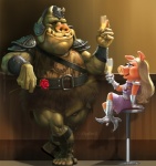 Rating: s
ID: 142327
Date: 2011-06-12 21:51:51 -0400
Status: active
Score: 34
alcohol anthro bar bar_stool beverage champagne crossover date domestic_pig duo female flower furniture gamorrean holding_glass holding_object loopydave male mammal miss_piggy muppets plant rose_(flower) size_difference slightly_chubby star_wars stool suid suine sus_(pig) the_muppet_show post #142327