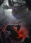 Rating: s
ID: 4679039
Date: 2024-03-25 11:51:31 -0400
Status: active
Score: 32
2024 4_fingers absurd_res ambiguous_gender armor berserk_(series) big_sword bone claws cloak clothing cloud dead_tree digital_media_(artwork) dragon_slayer_(berserk) duo feral fingers fire guts_(berserk) hat headgear headwear hi_res holding_melee_weapon holding_object holding_sword holding_weapon horn human mammal melee_weapon monster open_mouth plant purple_clothing purple_eyes roaring scales schierke_(berserk) skull sword teeth tombstone tree two_handed_sword weapon witch_hat xox post #4679039