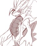Rating: s
ID: 3366345
Date: 2022-06-01 10:41:35 -0400
Status: active
Score: 49
2022 4:5 ambiguous_gender ancient_pokemon anthro apex_build_koraidon digital_drawing_(artwork) digital_media_(artwork) dragon generation_9_pokemon half-closed_eyes hi_res kemono kemorau koraidon legendary_pokemon looking_at_viewer monochrome mythological_creature mythological_scalie mythology narrowed_eyes nintendo open_mouth paradox_pokemon pokemon pokemon_(species) scalie simple_background sketch solo teeth tire white_background white_body post #3366345