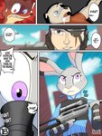 Rating: s
ID: 5542563
Date: 2025-05-01 19:18:43 -0400
Status: active
Score: 4
3:4 absurd_res anthro beagle_boys bodily_fluids brown_eyes brown_hair canid canine clothing comic crossover dialogue disney ducktales ducktales_(2017) duke_weaselton english_text eye_patch eyewear female fur grey_body grey_fur group gun hair hi_res human judy_hopps kerchief lagomorph leporid male mammal mustelid musteline pale_skin police police_officer police_uniform purple_eyes rabbit ranged_weapon rcblackdie rcblackdie_(character) red_body red_eyes red_fur rifle scar smile smiling_at_viewer sniper_rifle speech_bubble sweat text the_only_one tranquilizer true_musteline unconcious uniform weapon weasel zootopia post #5542563