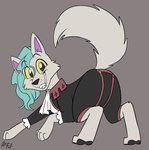 Rating: s
ID: 5544640
Date: 2025-05-02 19:34:56 -0400
Status: active
Score: 5
absurd_res ambiguous_gender canid canine canis clothed clothed_feral clothing domestic_dog feral fuf fur hi_res looking_at_viewer male_(lore) mammal onesie raaf_helder_(character) solo upside_down white_body white_fur yellow_sclera post #5544640