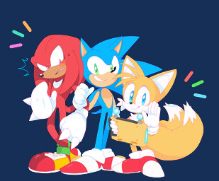 anthro black_nose blue_eyes blush canine clothing dipstick_tail echidna footwear fox fur gloves green_eyes group hedgehog hi_res knuckles_the_echidna mai-pie male mammal miles_prower monotreme multicolored_tail purple_eyes smile sonic_(series) sonic_the_hedgehog spikes video_games white_fur yellow_fur
Rating: Safe
Score: 3
User: Cane751
Date: September 21, 2017 anthro black_nose blue_eyes blush canine clothing dipstick_tail echidna footwear fox fur gloves green_eyes group hedgehog hi_res knuckles_the_echidna mai-pie male mammal miles_prower monotreme multicolored_tail purple_eyes smile sonic_(series) sonic_the_hedgehog spikes video_games white_fur yellow_fur
Rating: Safe
Score: 3
User: Cane751
Date: September 21, 2017