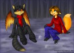 Rating: s
ID: 4216841
Date: 2023-08-06 09:21:25 -0400
Status: active
Score: 1
2005 anthro archived_source black_clothing black_hair black_sclera brown_hair canid canine clothing cold collared_shirt cute_fangs dipstick_tail duo english_text fangs fluffy fluffy_tail footwear forest fox gloves green_eyes hair handwear helena_soderberg male mammal markings membrane_(anatomy) membranous_wings plant red_eyes scarf shirt shoes short_hair sitting sneakers snow striped_markings striped_tail stripes tail tail_markings teeth text tim_(helena_soderberg) topwear tree vulpes_(helena_soderberg) wings post #4216841