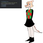 Rating: s
ID: 5646968
Date: 2025-06-16 18:33:13 -0400
Status: pending
Score: 8
1:1 2025 4chan aliasing anthro biped black_eyes blonde_hair bone_frill cavemanon_studios checkered checkered_clothing clothing cosplay crossover crossover_cosplay deltarune digital_drawing_(artwork) digital_media_(artwork) dinosaur dress espectro111222 female female_anthro frill_(anatomy) full-length_portrait goodbye_volcano_high hadrosaurid hair hi_res long_tail multicolored_body multicolored_scales naomi_(gvh) noelle_holiday orange_body orange_scales ornithischian ornithopod parasaurolophus pattern_clothing portrait prehistoric_species reptile scales scalie screencap short_hair simple_background smile snoot_game snout solo spiked_tail spikes spikes_(anatomy) standing tail tan_body tan_scales two_tone_body two_tone_scales undertale_(series) white_background post #5646968