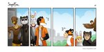 Rating: s
ID: 4271515
Date: 2023-09-03 19:33:05 -0400
Status: active
Score: 42
2011 4_panel_comic ambiguous_gender animal_mask avian bird border canid canine city city_background clothed clothing comic day emily_chan eye_contact feral fox fully_clothed group hi_res human human_mask humor lagomorph leaning_on_wall leporid looking_at_another male mammal mask outside procyonid rabbit raccoon reverse_furry sky stupidfox text url wearing_mask white_border post #4271515